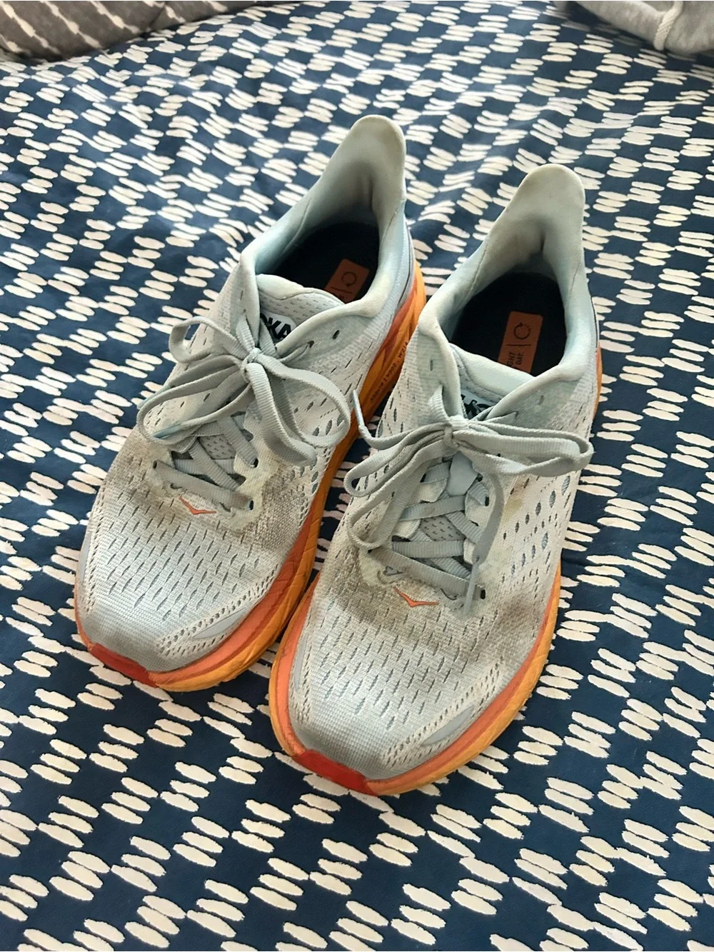 HOKA Clifton 8 Women’s Running Shoes Plein Air Peach Parfait Size 6B